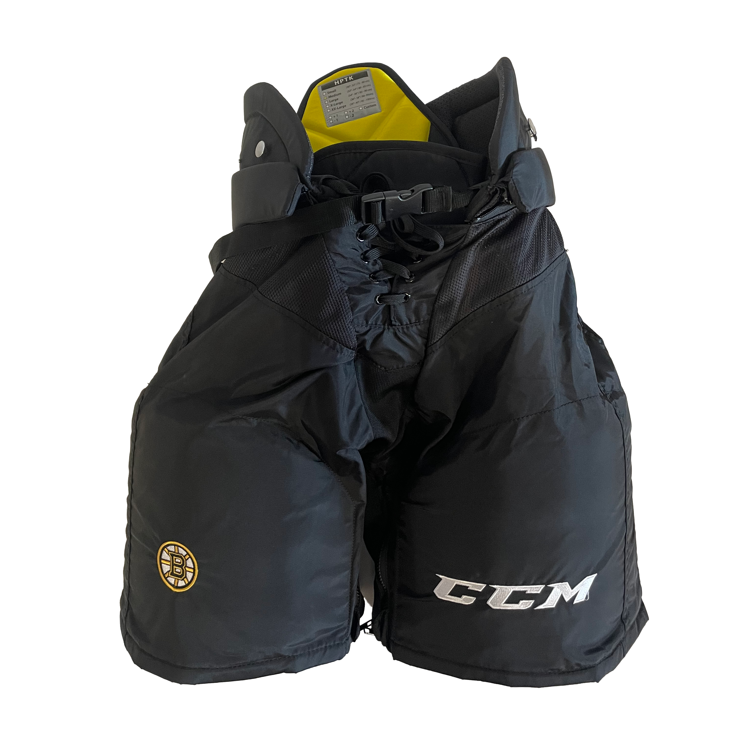 CCM HPTK - Pantalon de hockey professionnel NHL - Bruins de Boston (noir)